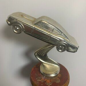 Vintage Muscle Car Show Cast Metal Trophy Topper Hot Rat Rod Racing